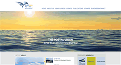 Desktop Screenshot of euromed-postal.org